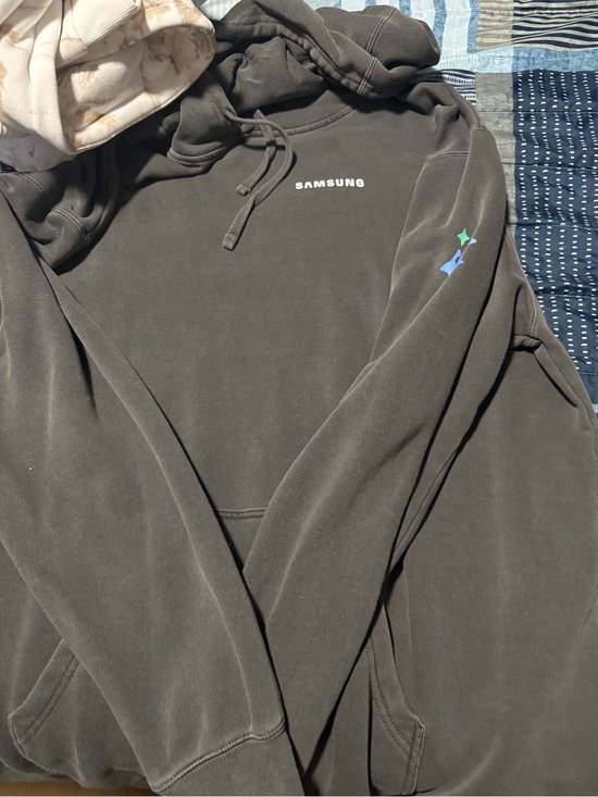 Samsung Other - Samsung Men's Dark Gray Crewneck Hoodie with Samsung flannel lounge pants
